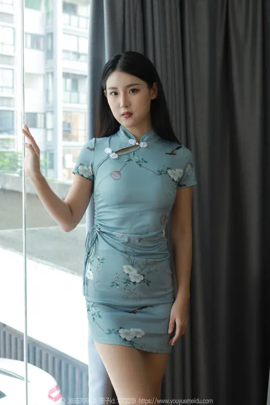 2023.11.17 丝享家 1588 小宝《旗袍美女》 - IESS